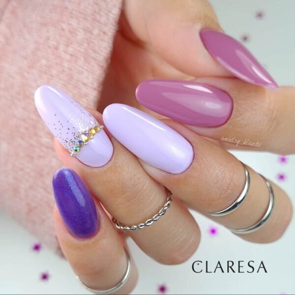 Claresa Lakier hybrydowy PURPLE 601 -5g - obrazek 4