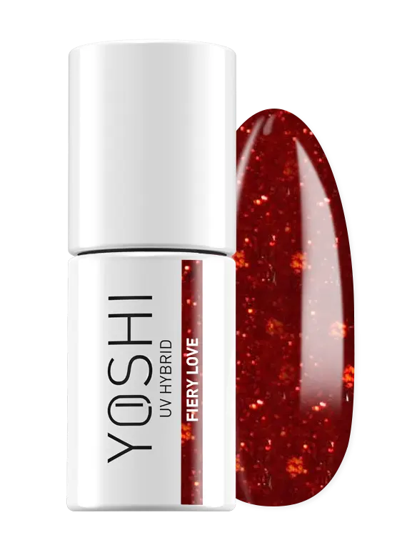 Lakier Hybrydowy UV Hybrid Fiery Love 6 ml – 612