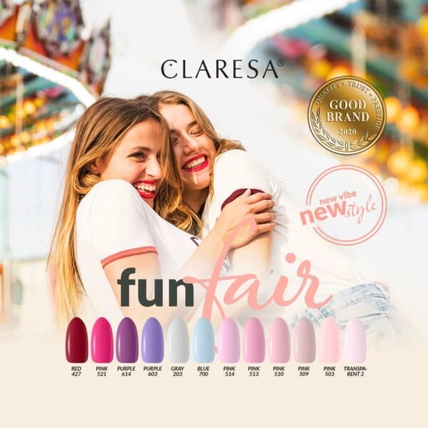 Claresa Lakier hybrydowy PINK 513 -5g - obrazek 6