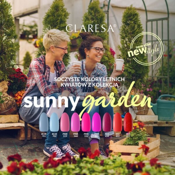 Claresa Lakier hybrydowy PINK 544 -5g - obrazek 6