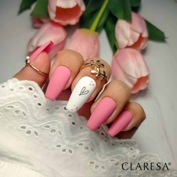 Claresa lakier hybrydowy FALLIN LOVE 1 -5g - obrazek 5