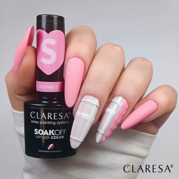 Claresa lakier hybrydowy Kiss Me! 3 -5g - obrazek 12