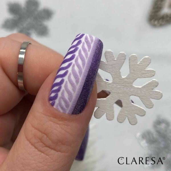 Claresa Lakier hybrydowy PURPLE 601 -5g - obrazek 6
