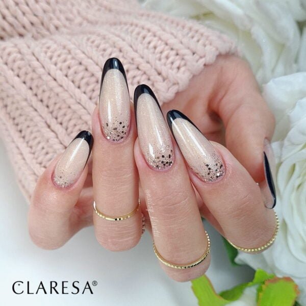 CLARESA Żel budujący SOFT&EASY BUILDER GEL CHAMPAGNE 45G - obrazek 6