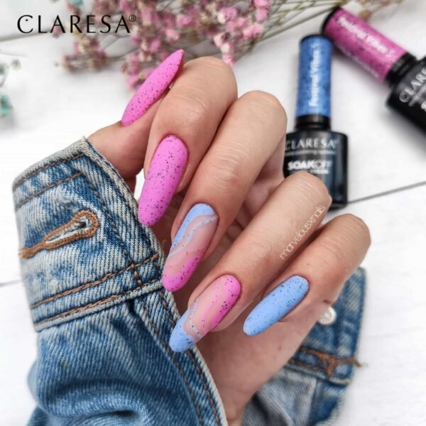 Claresa lakier hybrydowy FESTIVAL VIBES 3 5g - obrazek 2