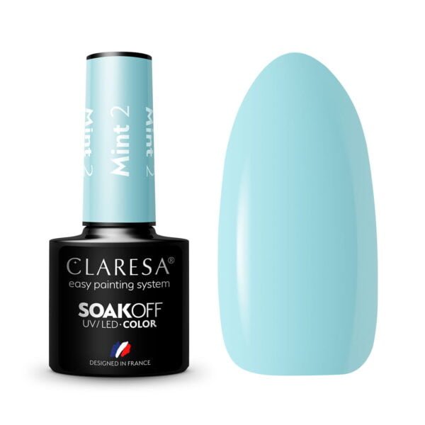 Claresa Lakier hybrydowy MINT 2 -5g