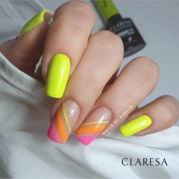 Claresa lakier hybrydowy FLUO 1 -5g - obrazek 6