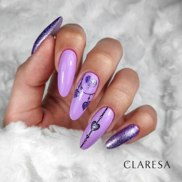Claresa Lakier hybrydowy FULL GLITTER 6 -5g - obrazek 7