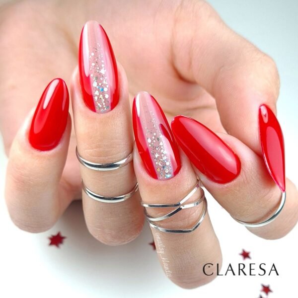 Claresa Lakier hybrydowy GLITTER 1 -5g - obrazek 5