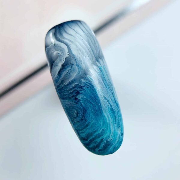 Claresa Lakier hybrydowy GALAXY BLUE 5g - obrazek 3