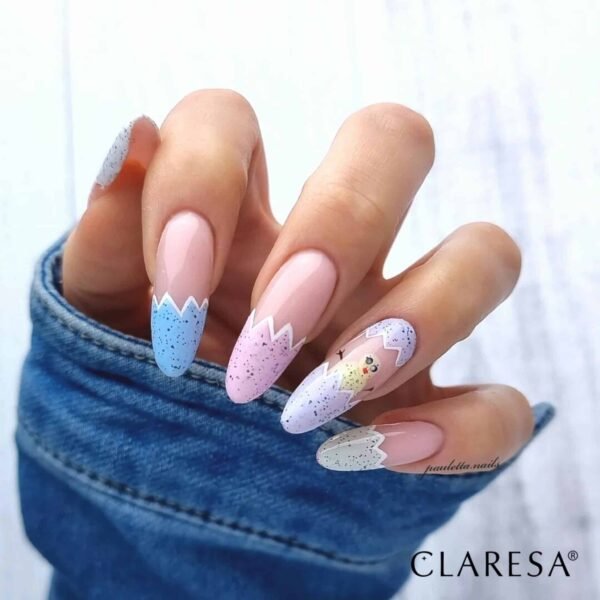 Claresa lakier hybrydowy MARSHMALLOW 12 5g - obrazek 5