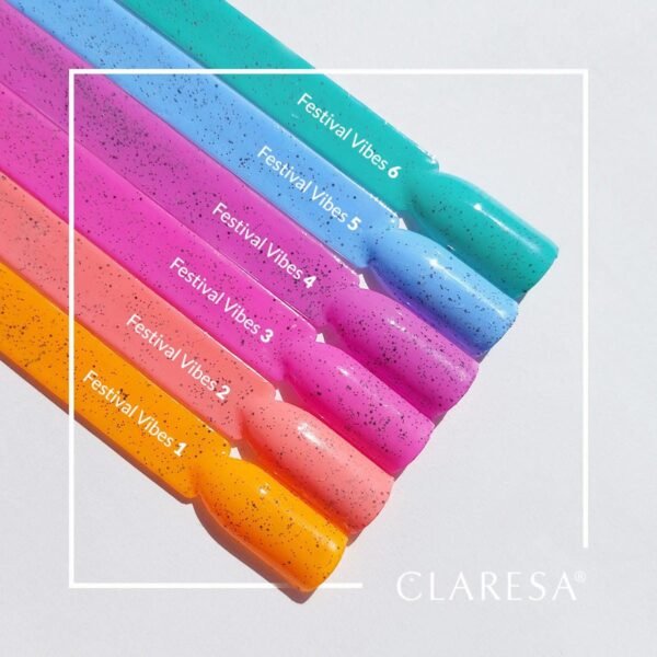 Claresa lakier hybrydowy FESTIVAL VIBES 5 5g - obrazek 3