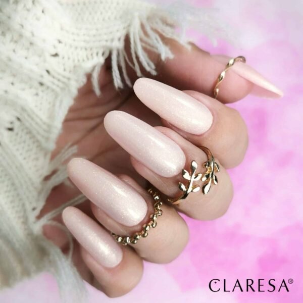 CLARESA Żel budujący SOFT&EASY BUILDER GEL CHAMPAGNE 45G - obrazek 5