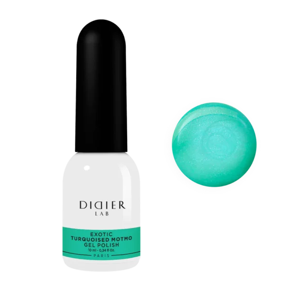 Lakier hybrydowy "Didier Lab" - Exotic - Turquoised Motmo - 10ml