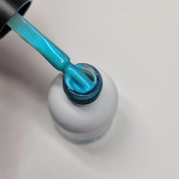 Lakier hybrydowy "Didier Lab" - Exotic - Turquoised Motmo - 10ml - obrazek 4