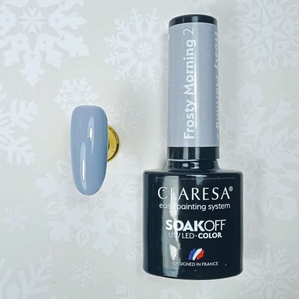 Claresa lakier hybrydowy Frosty Morning 2 -5g - obrazek 7