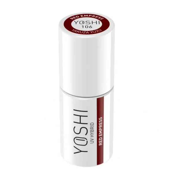 Lakier Hybrydowy UV Hybrid Red Empress 6 ml – 106 - obrazek 6