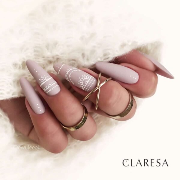 Claresa Lakier hybrydowy NUDE 102 -5g - obrazek 4