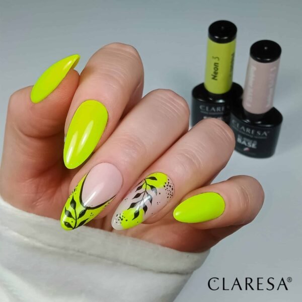 Claresa Lakier hybrydowy NEON 3 -5g - obrazek 6