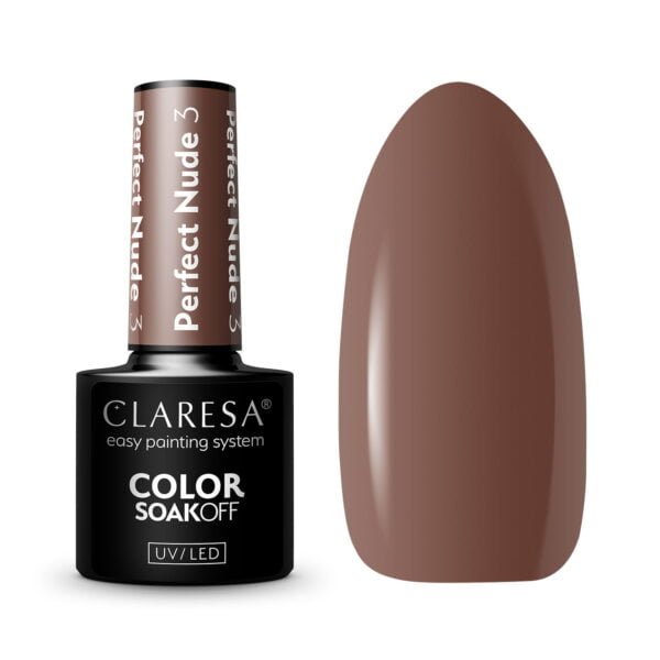 Claresa lakier hybrydowy PERFECT NUDE 3 5g