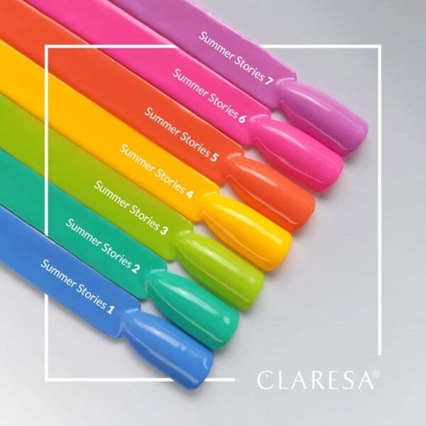 Claresa lakier hybrydowy SUMMER STORIES 6 - 5G - obrazek 6