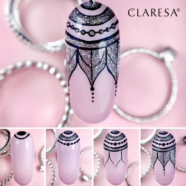 Claresa Lakier hybrydowy PINK 504 -5g - obrazek 2