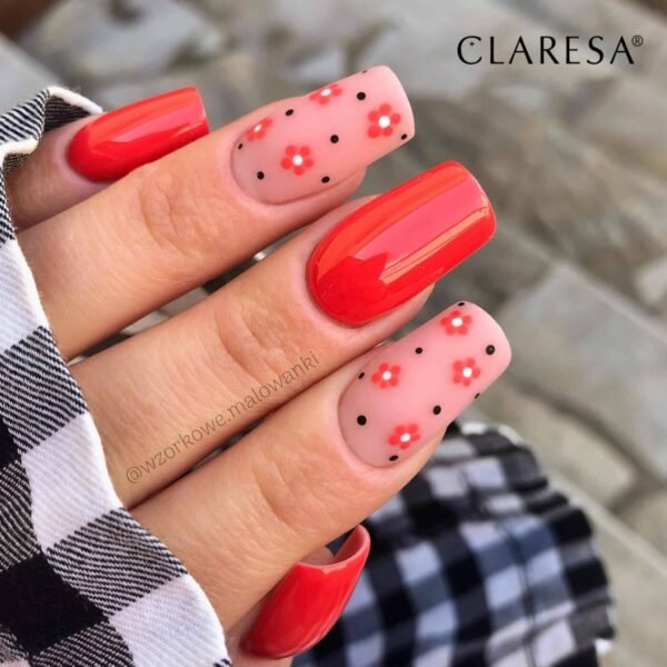 Claresa Lakier hybrydowy RED 400 -5g - obrazek 3