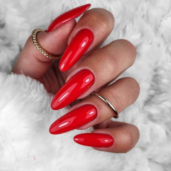 Claresa Lakier hybrydowy RED 406 5g - obrazek 7