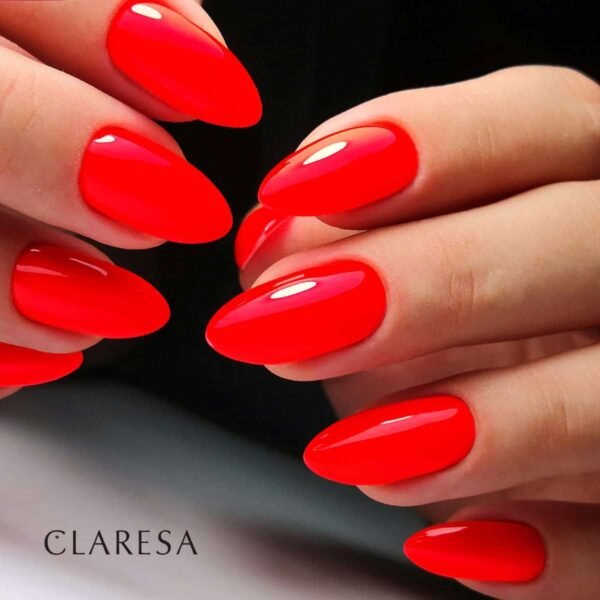 Claresa lakier hybrydowy FLUO 4 -5g - obrazek 3