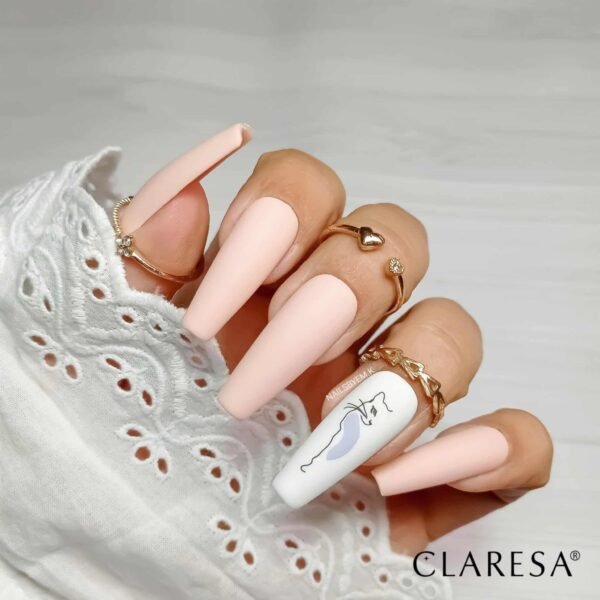 Claresa Lakier hybrydowy NUDE 101 -5g - obrazek 3