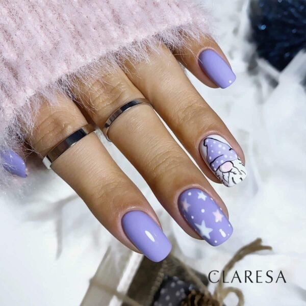 Claresa Lakier hybrydowy PURPLE 602 -5g - obrazek 3
