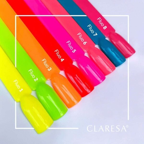 Claresa lakier hybrydowy FLUO 1 -5g - obrazek 7