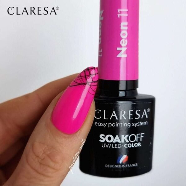 CLARESA LAKIER HYBRYDOWY NEON 11 -5G - obrazek 2