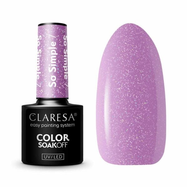 Claresa Lakier Hybrydowy So Simple 7- 5G