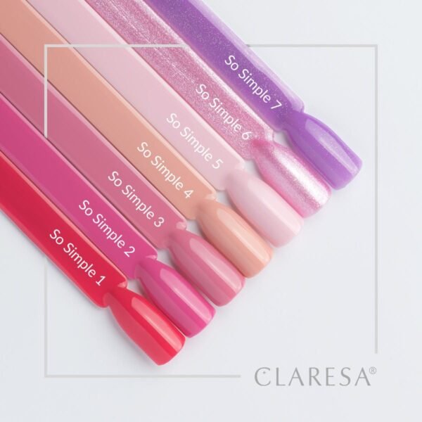 Claresa Lakier Hybrydowy So Simple 6- 5G - obrazek 2