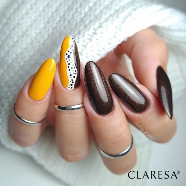Claresa Lakier hybrydowy BROWN 317 -5g - obrazek 3