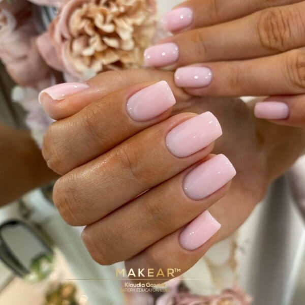 NRB03 Pudding Pink - Nude Rubber Base - obrazek 3