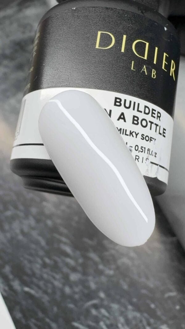 ŻEL BUDUJĄCY W BUTELCE "DIDIER LAB", MILKY SOFT, 15ML - obrazek 2
