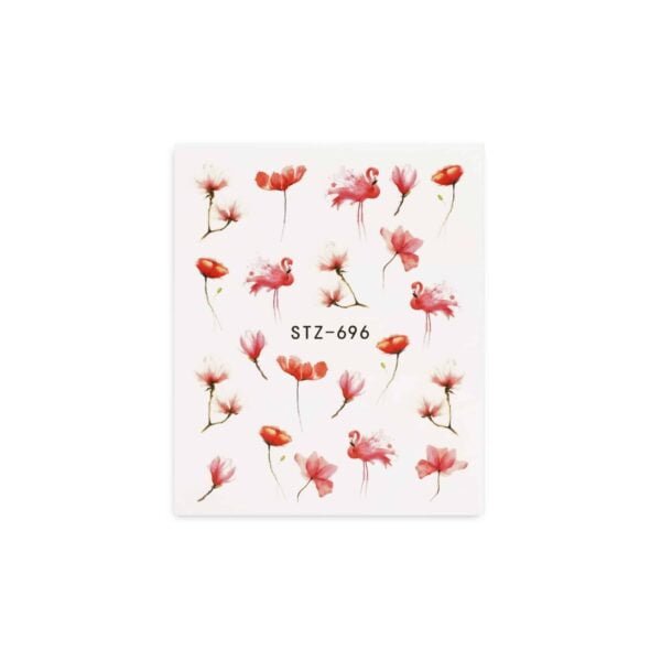 Aba Group Naklejki wodne do paznokci Flamingo - obrazek 2