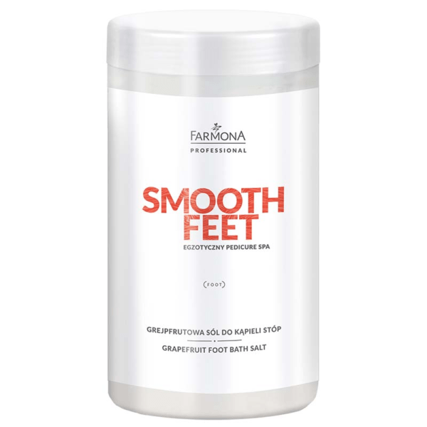 Grejpfrutowa sól do kapieli stóp 1500g,SMOOTH FEET