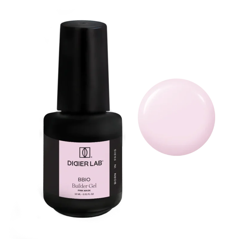 BBIO Żel budujący w butelce "Didier Lab", Pink Mask, 15ml