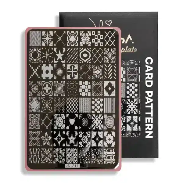 Blaszka do stempli - Card pattern