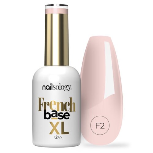 French Base XL Hybrydowa Clavier Nailsology – Cotton Candy F2, 15ml