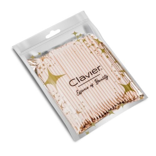 Patyczki drewniane do manicure, skórek Clavier, 100 sztuk