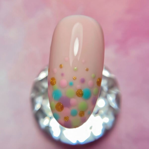 French Base XL Hybrydowa Clavier Nailsology – Cotton Candy F2, 15ml - obrazek 2