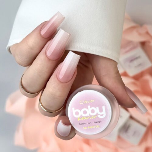 Baby Boomer żel 3w1 Nailsology Clavier, Ombre, Art, Stamps, F01 „Sublime”, 3g.