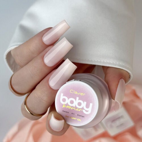 Baby Boomer Profesjonalny żel 3w1 Nailsology Clavier, Ombre, Art, Stamps, F02 „Serenity”, 3g.