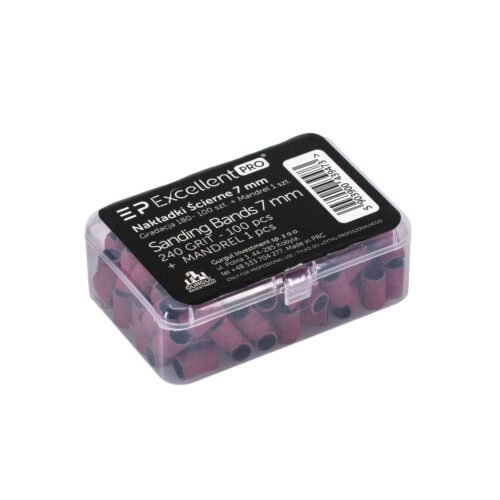 Excellent PRO Sanding bands 7mm 240 grit – 100 pcs