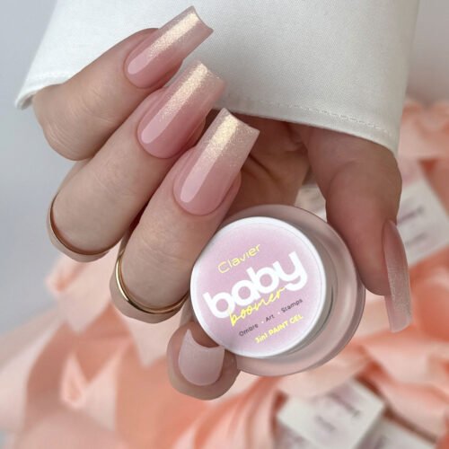Baby Boomer żel 3w1 Clavier, Ombre, Art, Stamps, S02 „Sheen”, 3g.