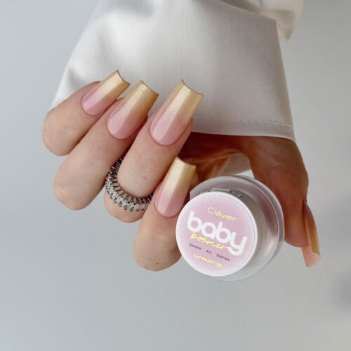 Baby Boomer żel 3w1 Clavier, Ombre, Art, Stamps, U01 „Goldina”, 3g.